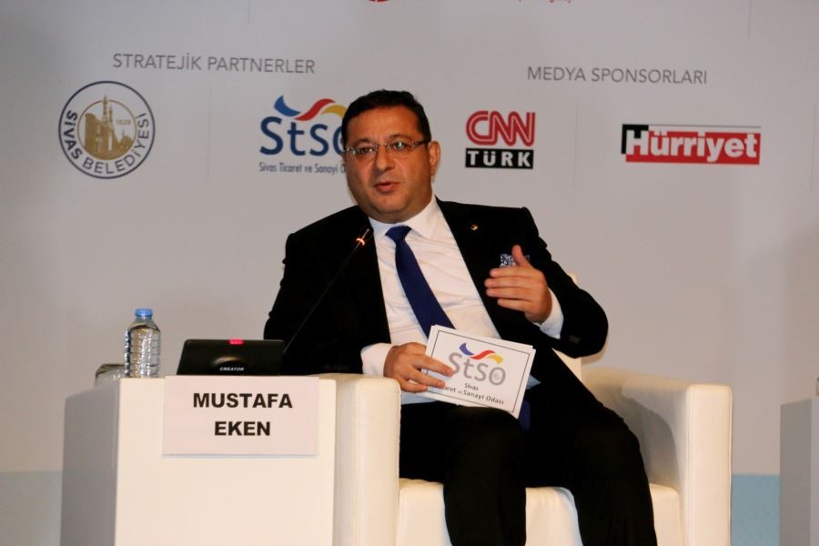 Eken, Orta Anadolu Ekonomi Forumunda Sivas
