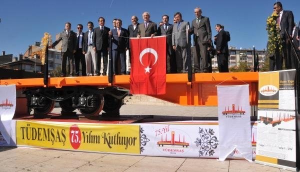 Tüdemsaş 75`inci Yılda En Hafif Yük Vagonunu Üretti