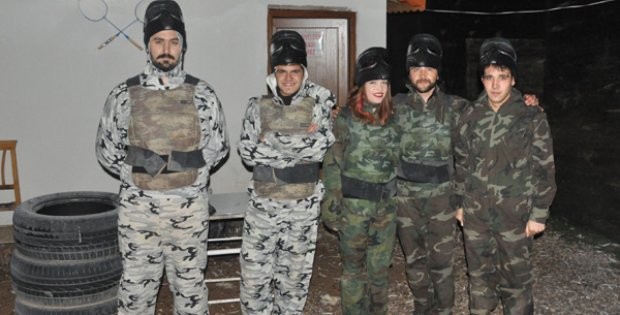 Sivaslı Gençlerin Paintball Merakı