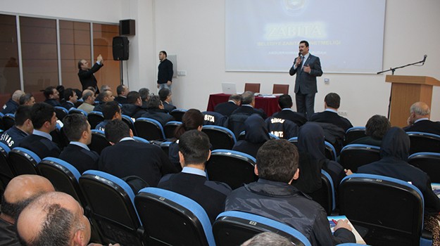 Zabıta mevzuat konusunda bilgilendirildi
