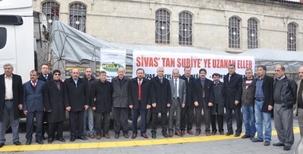 Suriyeye Yardım Tırı Gönderildi