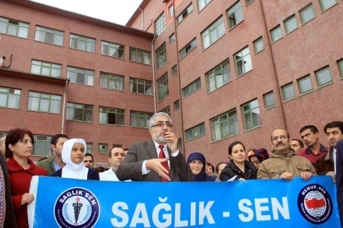 Sağlık-Sen: Hastanenin Kapatılmasına Asla İzin Vermeyeceğiz