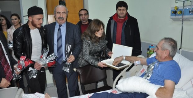 Hastalara Yeni Yıl Ziyareti