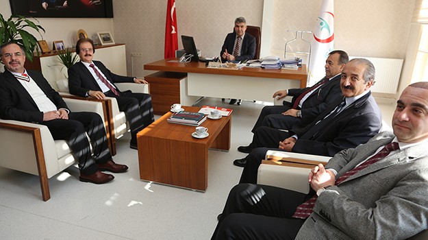Rektör Kocacıktan Oraka ziyaret