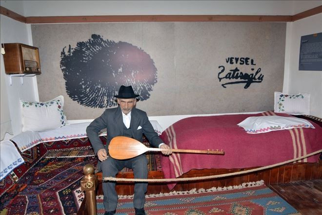 Aşık Veysel Müzesi´nde 