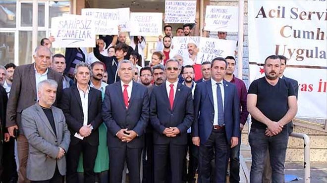 Sivas´ta Numune Hastanesi´nin Taşınmasına Esnaf Tepkisi