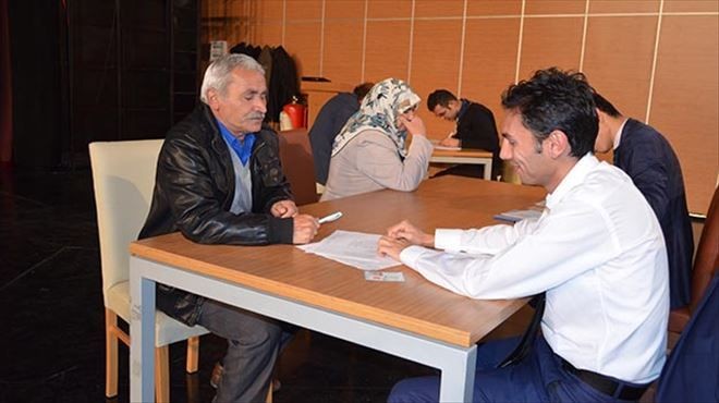 İşi duyan koştu
