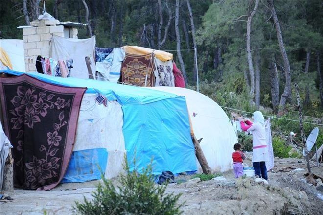 Çadırlara mahkum edilen hayatlar