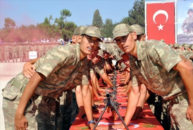 Sivas´ta Acemi Erlerin Yemin Heyecanı Yaşadı