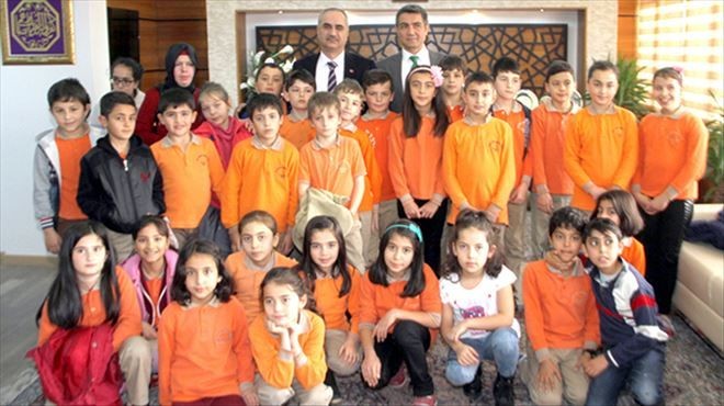 Başkana projelerini anlattılar