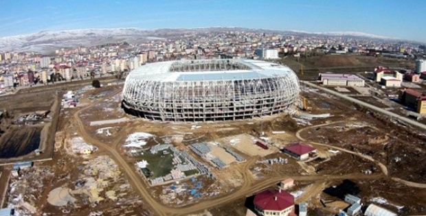 YENİ STAD BİTMEK ÜZERE
