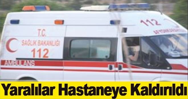 Trafik Kazası: 3 Yaralı