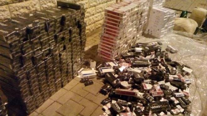 250 Bin Paket Sigara Ele Geçirildi