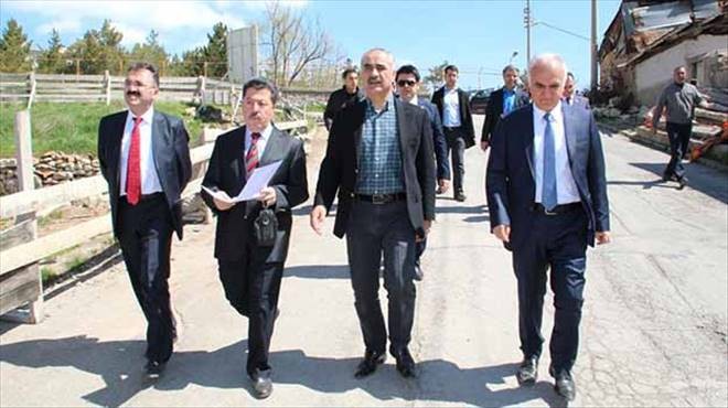 Başkan Aydın projeleri takip ediyor