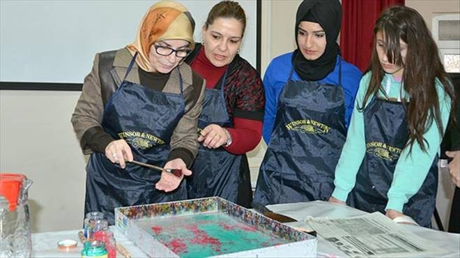 Miyase Barutun ebru merakı
