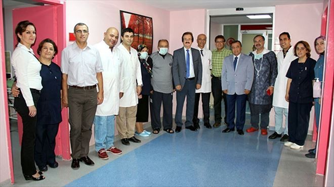 Böbrek nakli yapılan hasta taburcu oldu