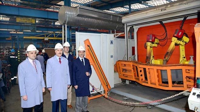 HEM ZİYARET HEM DE İNCELEME YAPTI