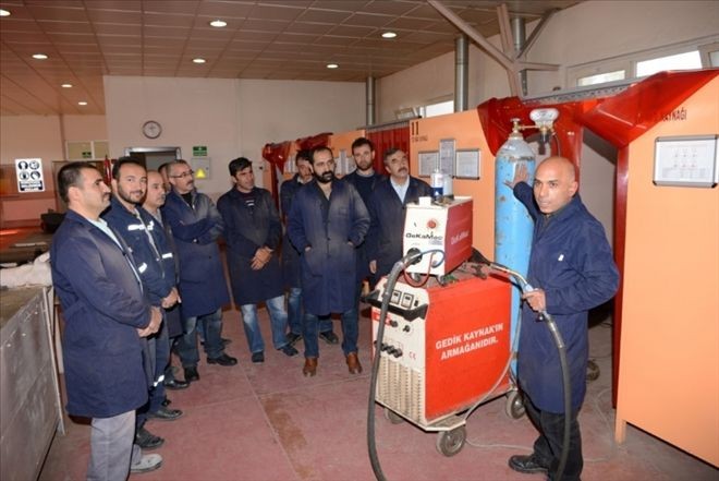 Tüdemsaş´ta Kaynak Eğitimi Başladı