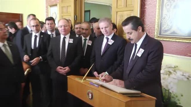 Bakanlar Yılmaz ve Çelik, Gıda, Tarım ve Hayvancılık Il Müdürlüğü´nü Ziyaret Etti