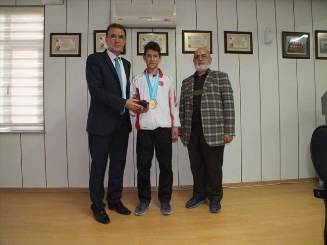 Ökten ve Ada´dan Müdür Kılıç´a Ziyaret