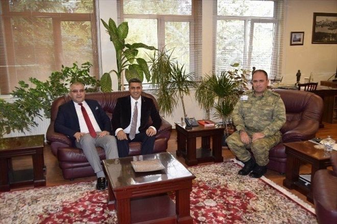 Çedaş Genel Müdürü Akboğa´dan, Garnizon Komutanı Kip´e Ziyaret
