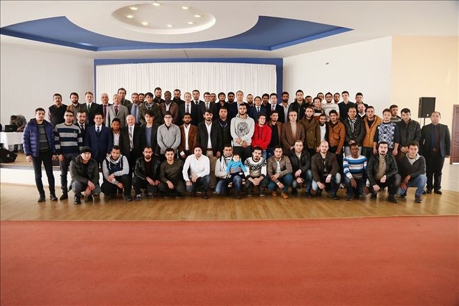 Rektör Yıldız, Yabancı Öğrencilerle Bir Araya Geldi