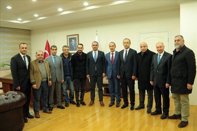 Belediyespor Yönetiminden Rektör Yıldız´a Ziyaret