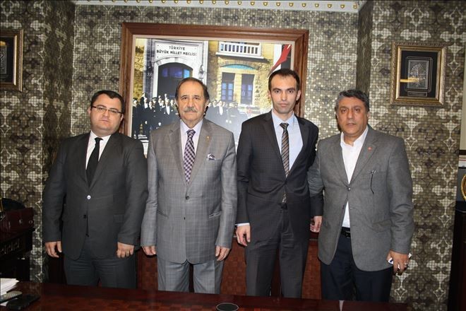 Çoban, Beşir Köksal´ı ziyaret etti.