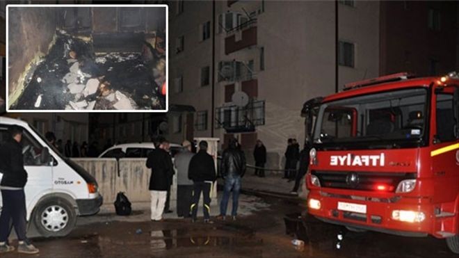 Sivas´ta Çıkan Yangında Babaanne ve 2 Torunu Hayatını Kaybetti