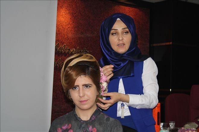 KUAFÖRLER TOPUZ EĞİTİMİ ALDI