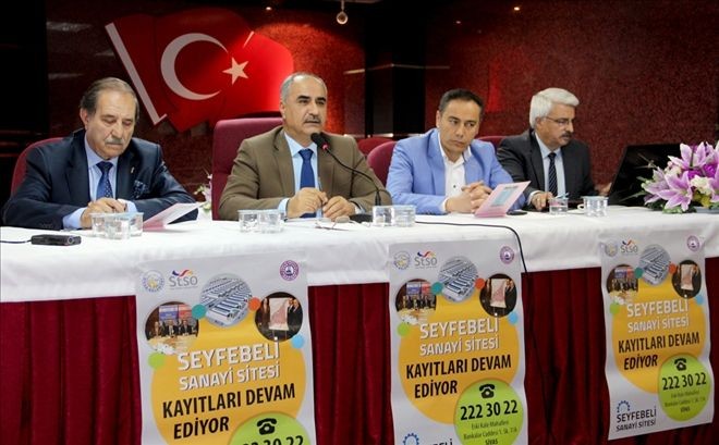 Seyfebeli´ne Modern Sanayi Sitesi Yapılacak