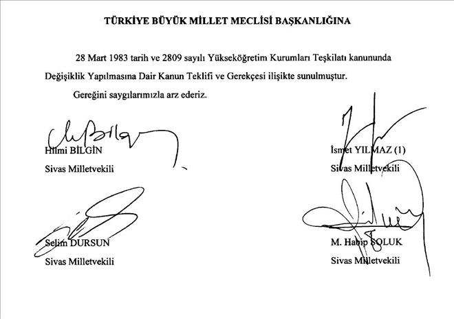İkinci devlet üniversite konusunda  olumlu gelişmeler yaşanıyor