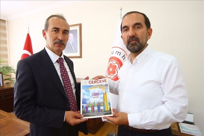 MÜSİAD SİVAS HEYETİ REKTÖR PROF. DR. ALİM YILDIZ´I ZİYARET ETTİ?