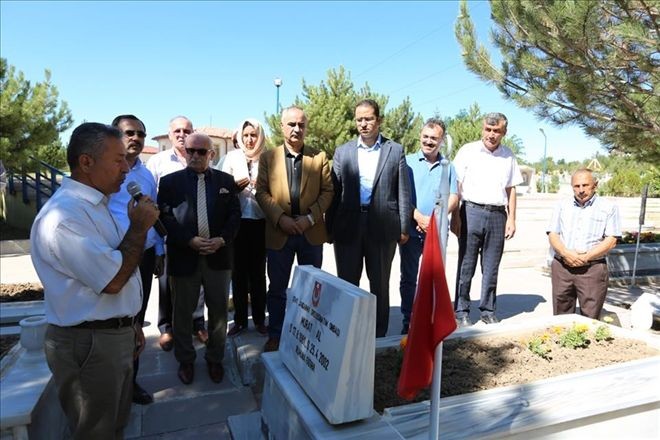 Başkan Aydın, Yukarı Tekke Mezarlığını Ziyaret Etti
