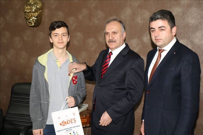 TEOG biricisi öğrenciler ödüllendirildi.