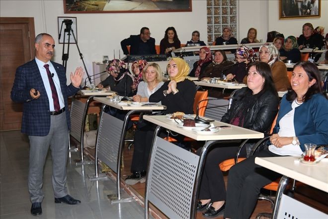 AYDIN, KADIN KOLLARI TEŞKİLATINA BELEDİYE PROJELERİNİ ANLATTI?