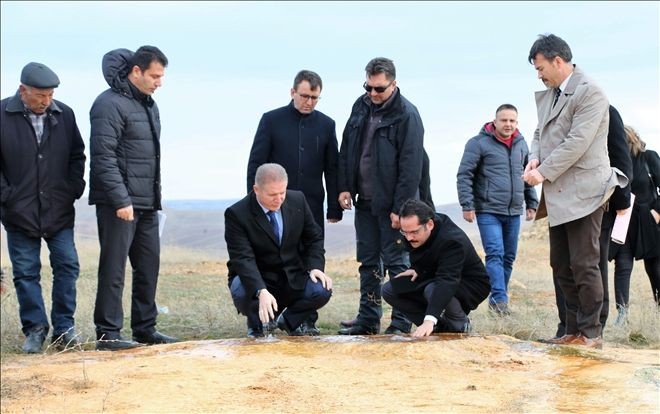 Gül, Sıcak Çermik´te İncelemelerde Bulundu
