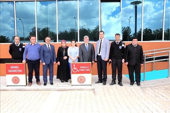 Engellilere Park Yeri Yapıldı