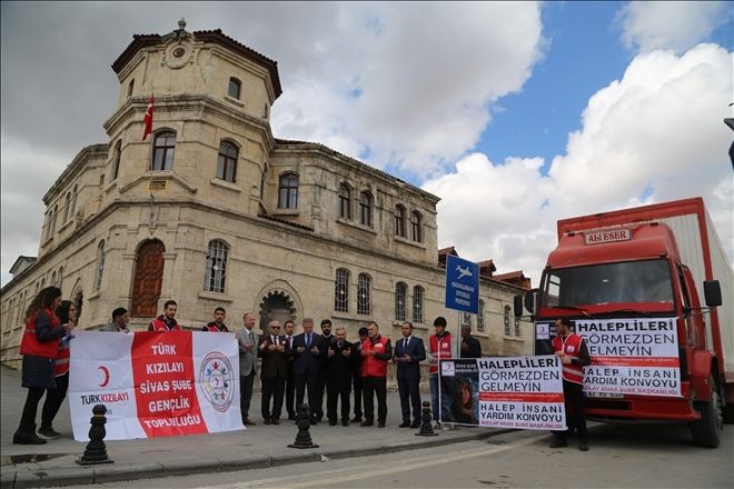 Kızılay´dan İdlib´e Yardım Konvoyu