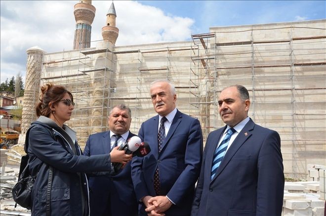 Sivas´taki Tarihi Gökmedrese´nin Restorasyonu
