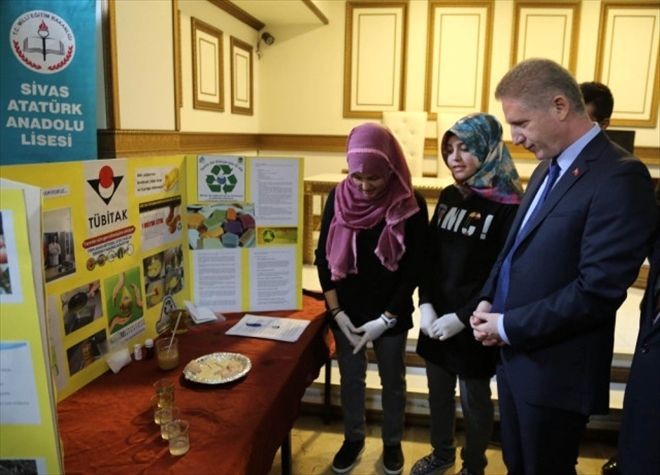 Vali Gül, 4006 Tubitak Bilim Fuarı´nın Açılışını Yaptı