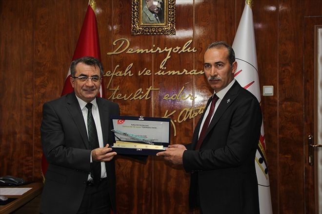  CÜ Rektörü TÜDEMSAŞ Ziyaret Etti   
