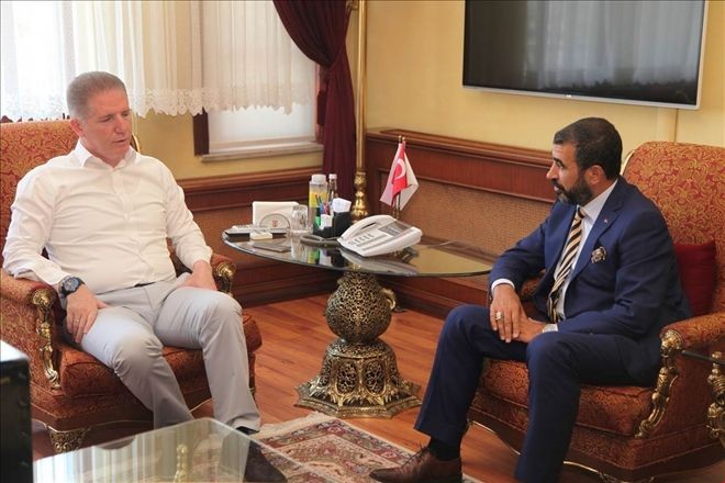 15 Temmuz Gaziler Derneği Valimiz Davut Gül´e Ziyaret