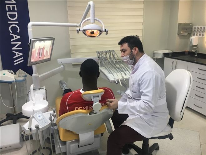 Henri Saivet  Sivas  Medicana´da Sağlık Kontrolünden Geçti