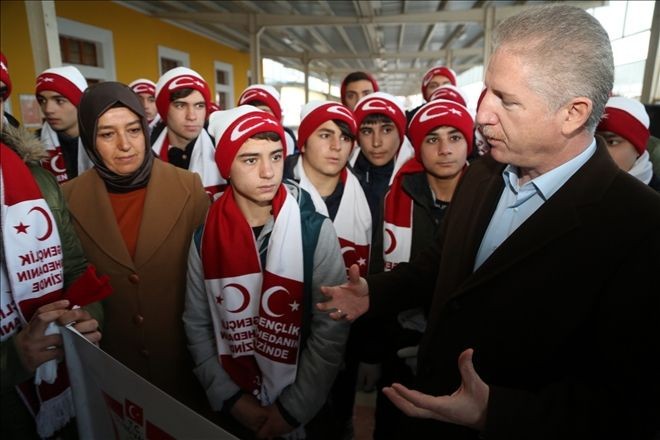 Sivaslı Öğrenciler Sarıkamış´a Uğurlandı