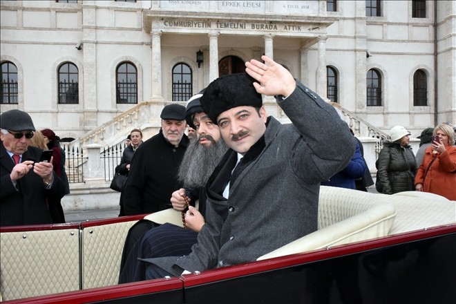 Atatürk´ün Sivas´tan ayrılışı canlandırıldı