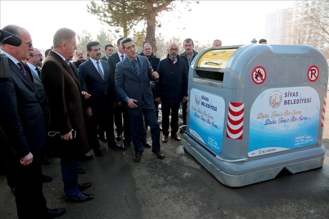 Sivas´ta Akıllı Çöp Konteyner Uygulaması