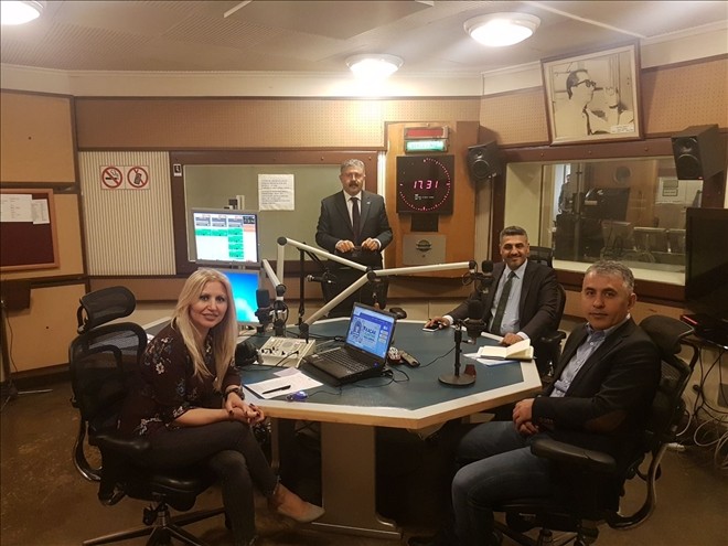 ÇEDAŞ GENEL MÜDÜRÜ AKBAĞA TRT RADYO´YA KONUK OLDU