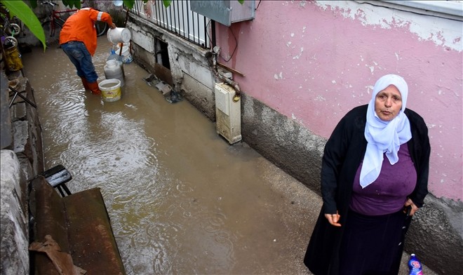 Sivas´ta sağanak, hayatı olumsuz etkiledi