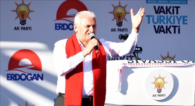 Başbakan Yıldırım: Yapmak için değil, yıkmak için destek istiyorlar